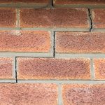 Stair step foundation crack