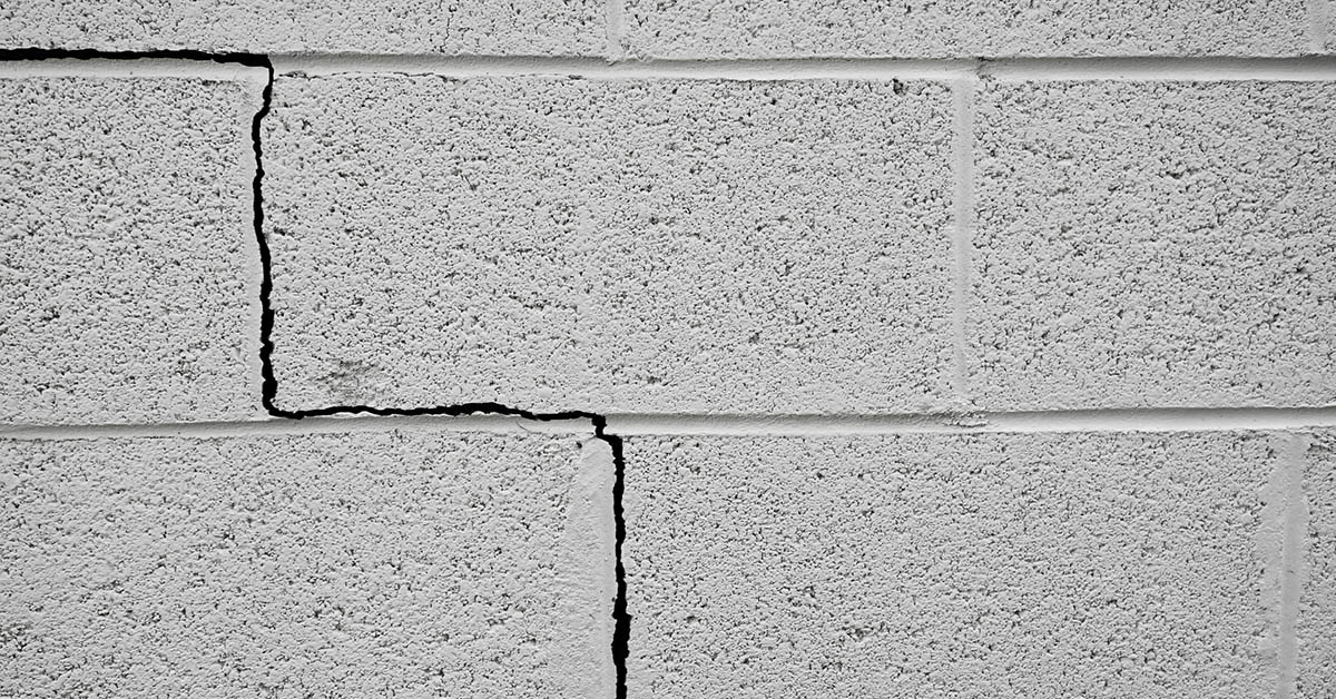 Foundation Crack Repair from the Interior or Exterior
