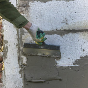 Exterior Foundation Crack Repair