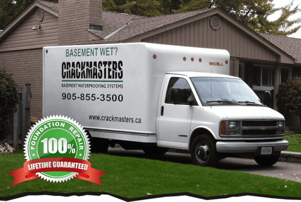 basement crack repair from Crackmasters