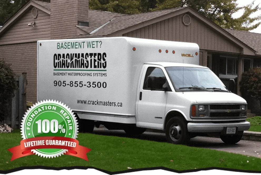 basement crack repair from Crackmasters
